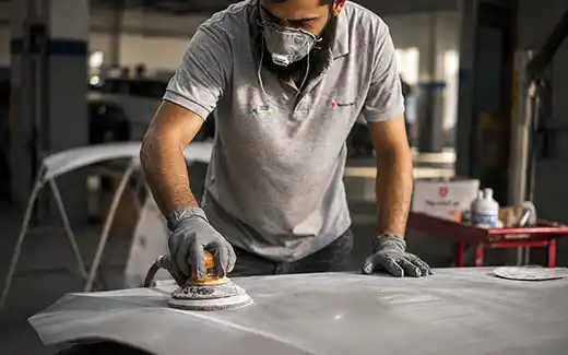 Preparación de pintura automotriz en TecniCar